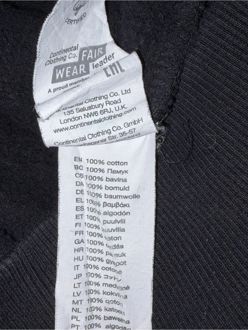 The Beatles 1969 Black Graphic Hoodie - Abbey Road Design Size L